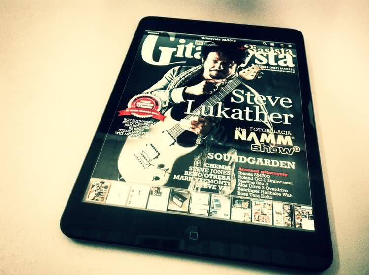 Magazyn Gitarzysta na iPada