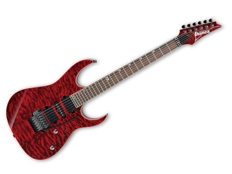 ギター Ibanez Premium RG870QMZ IBANEZ RG870 QM RDT Premium | Gitara elektryczna