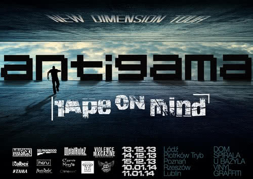 Rape on Mind w trasie z Antigamą