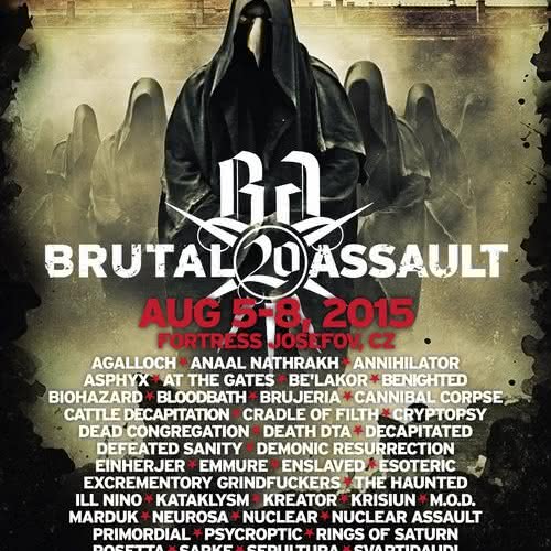 Napalm Death w składzie Brutal Assault 2015