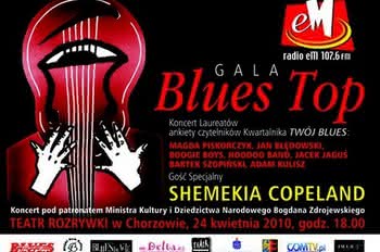 Gala Blues Top 2009 już w najbliższą sobotę