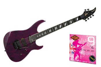 Gitary firmy Caparison zyskają struny marki Rotosound.