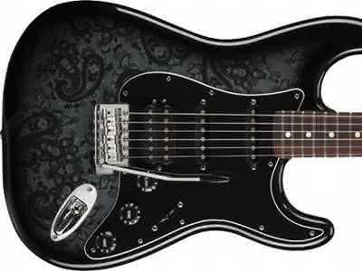 Fender przedstawił kolejną odsłonę Stratocastera Black Paisley 