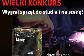 Konkurs Audiostacji Dźwięk i Obraz - wygraj combo Laney LX12 Camo