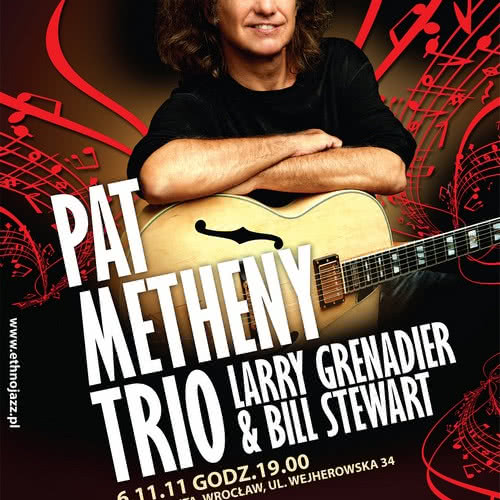 Pat Metheny we Wrocławiu - konkurs