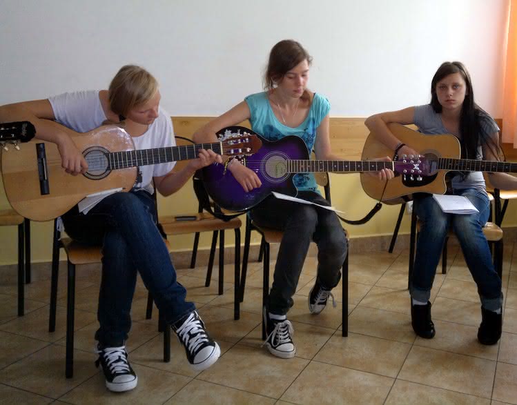 Wakacje z gitarą w Olsztynie-Kortowie