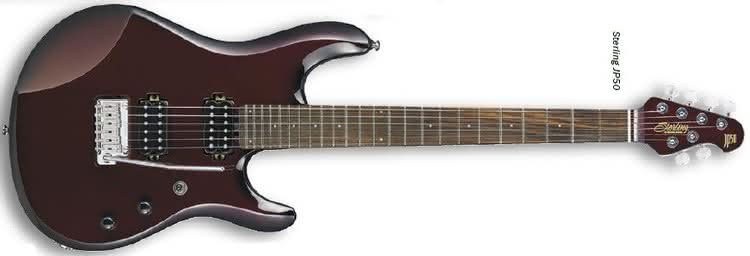 STERLING BY MUSIC MAN AX20 AX40 Silo20 JP50 Gitara elektryczna