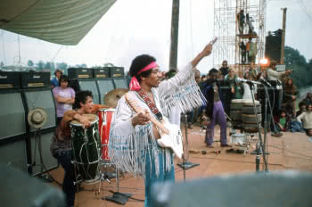 Fender Limited Edition Jimi Hendrix Stratocaster na rocznicę Woodstock