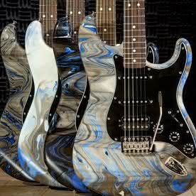 Fender Standard Stratocaster i Telecaster Swirl