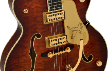 Gretsch Quilt Classic Falcon – limitowana edycja w wykończeniu Forge Glow