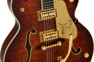 Gretsch Quilt Classic Falcon – limitowana edycja w wykończeniu Forge Glow