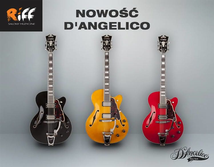 Gitary D'Angelico w ofercie Salonów Riff