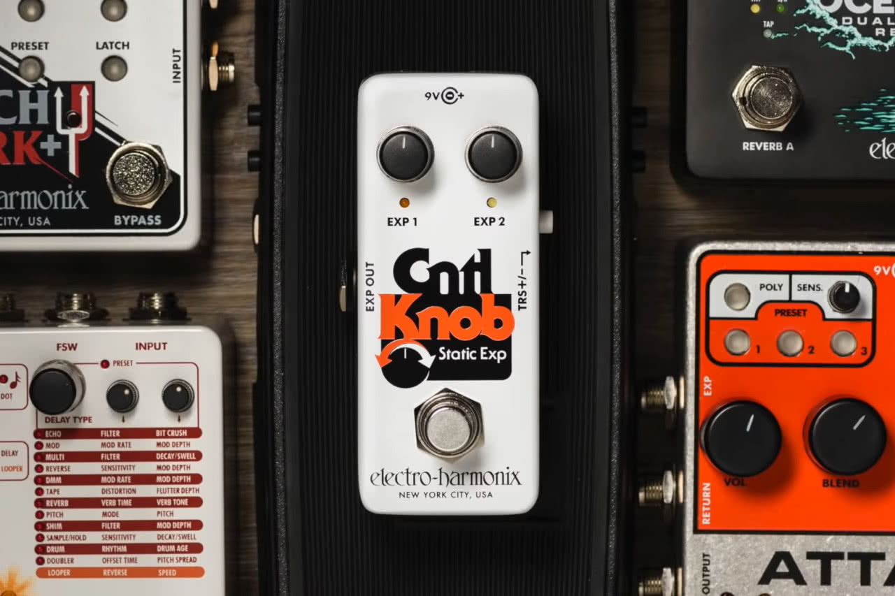 Statyczny pedał ekspresji Electro-Harmonix Cntl Knob