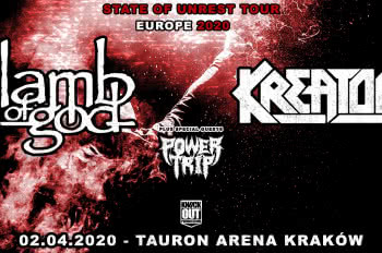 Lamb Of God i Kreator na koncercie w Krakowie