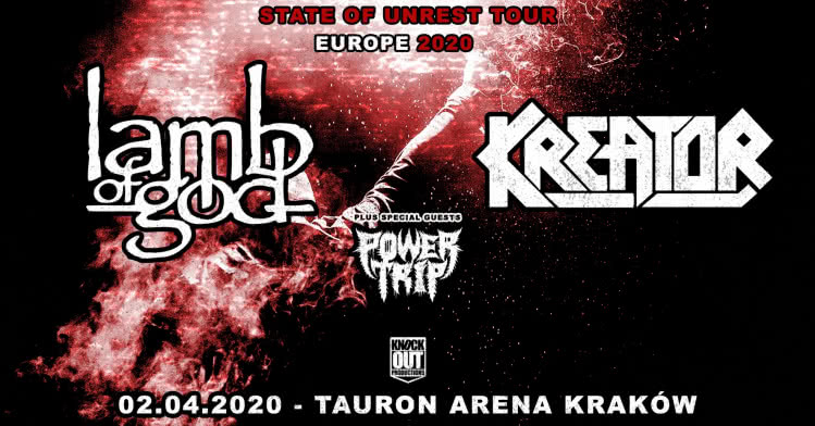 Lamb Of God i Kreator na koncercie w Krakowie