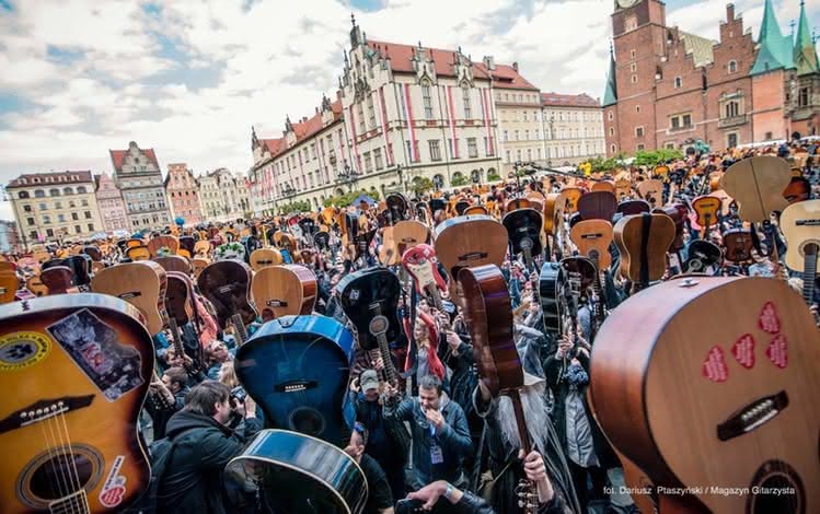 Gitarowy Rekord Guinnessa 2017 - 01.05.2017 - Wrocław