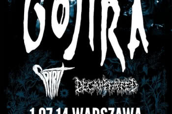 Gojira w lipcu w Warszawie