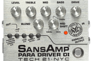 Tech 21 20th Anniversary Limited Edition Para Driver DI – jubileuszowy, limitowany preamp/DI-box