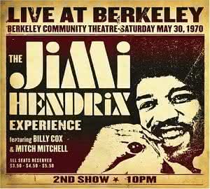 Posłuchaj koncertu Jimi Hendrix Experience z Berkeley