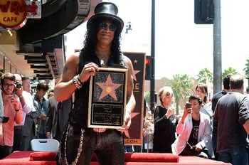 Slash w hollywoodzkiej Alei Gwiazd