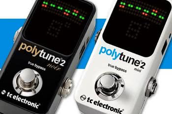 TC Electronic PolyTune 2 Mini i PolyTune 2 Noir