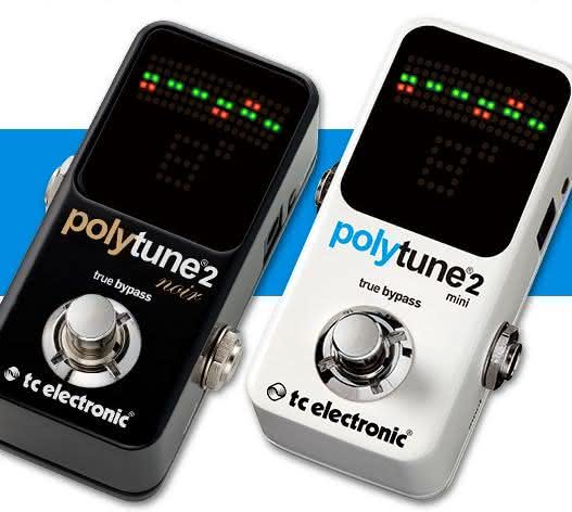 TC Electronic PolyTune 2 Mini i PolyTune 2 Noir