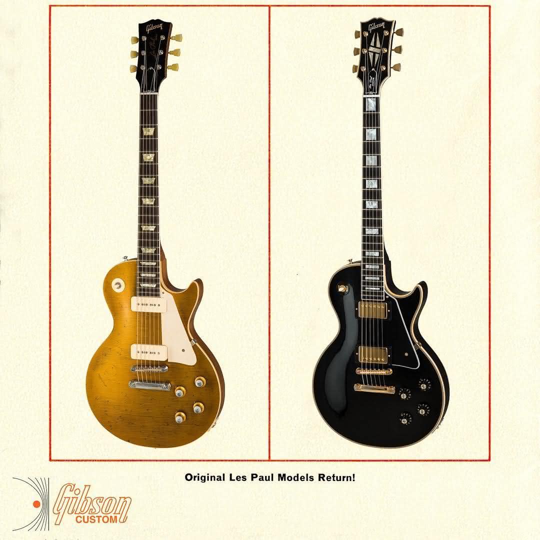 Gibson Custom wznawia modele 1968 Les Paul