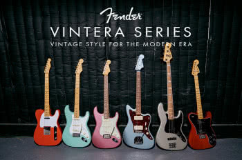 Fender Vintera - nowa linia gitar i basów