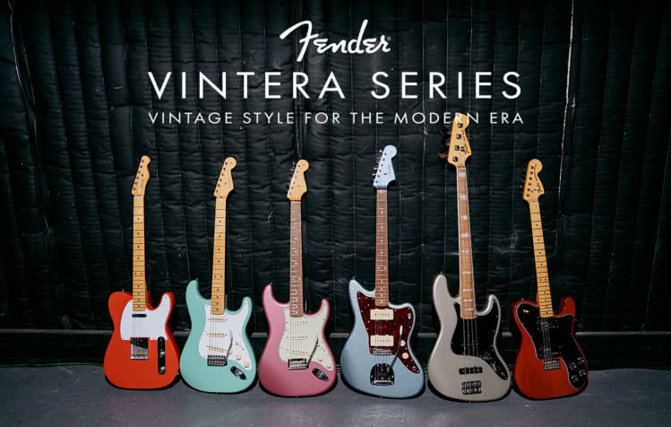 Fender Vintera - nowa linia gitar i basów