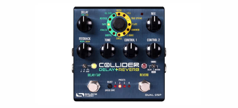 SOURCE AUDIO - One Series Collider Stereo Delay+Reverb