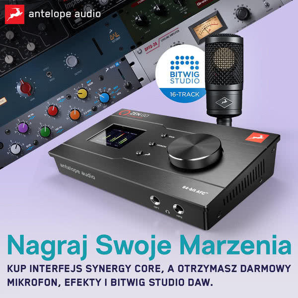 Interfejsy Antelope Audio Synergy Core w atrakcyjnej promocji!