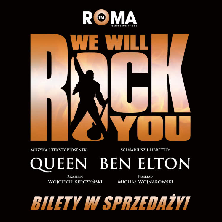 Musical We Will Rock You w Teatrze Muzycznym Roma