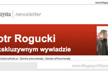 Ruszył newsletter Magazynu Gitarzysta