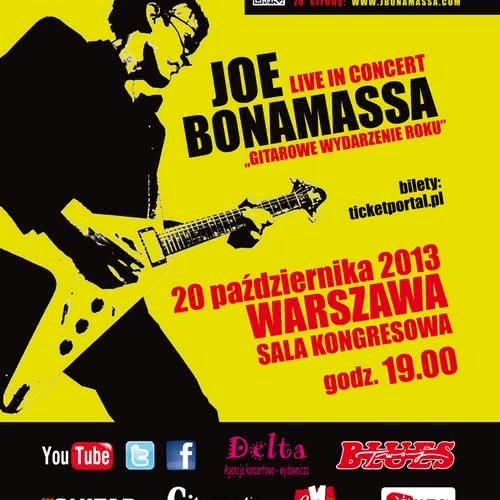 Joe Bonamassa w Polsce z Derekiem Sherinianem