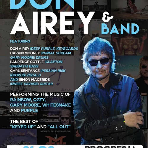 Don Airey w marcu w Progresji