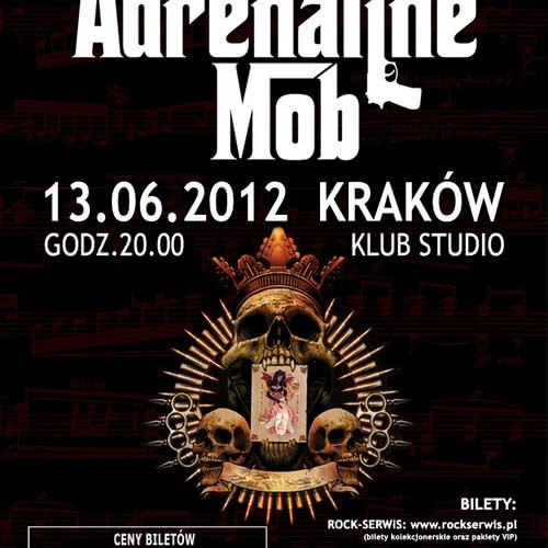 Adrenaline Mob zagra w Polsce!