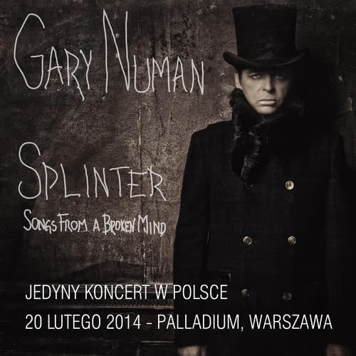 Gary Numan w lutym w Polsce