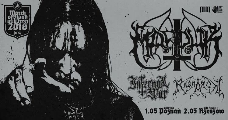 Marduk na dwóch koncertach w Polsce