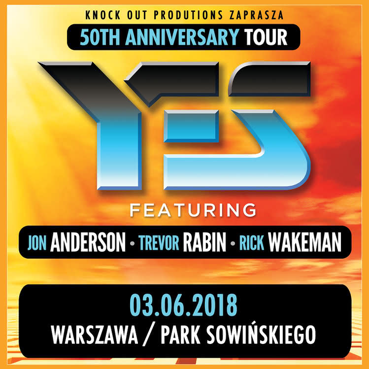 Yes feat. Jon Anderson, Trevor Rabin, Rick Wakeman w Warszawie