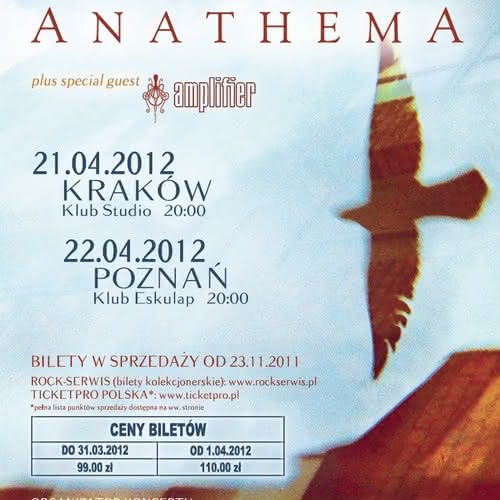 Anathema dwa razy w Polsce