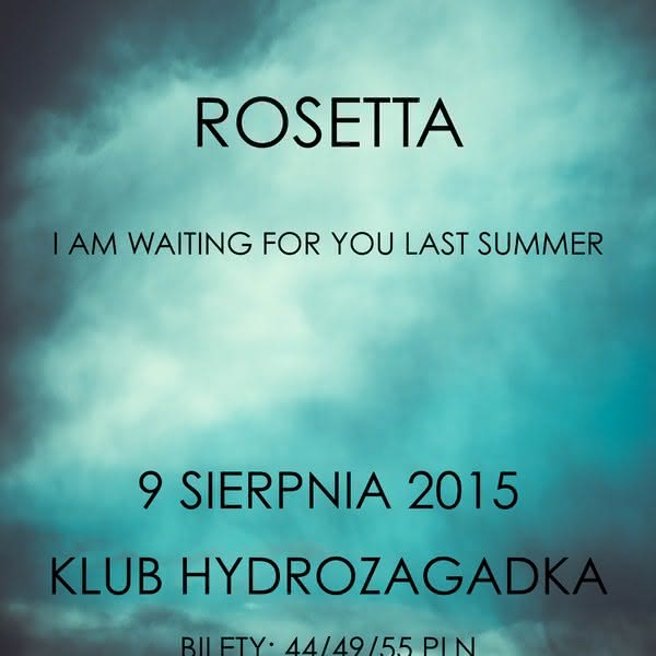 Rosetta na koncercie w Polsce