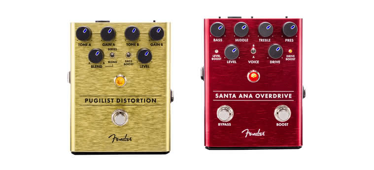 FENDER - Santa Ana Overdrive, Pugilist Distortion