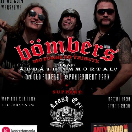 Bömbers, coverband Motörhead, zagra w Warszawie