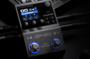 Valeton GP-50 – kompaktowy multiefekt gitarowy nowej generacji