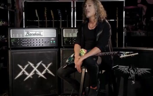 Kirk Hammett o sygnowanym Randallu KH103 (video)