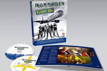 Konkurs: do wygrania 10 egzemplarzy 2xDVD Iron Maiden "Flight 666"
