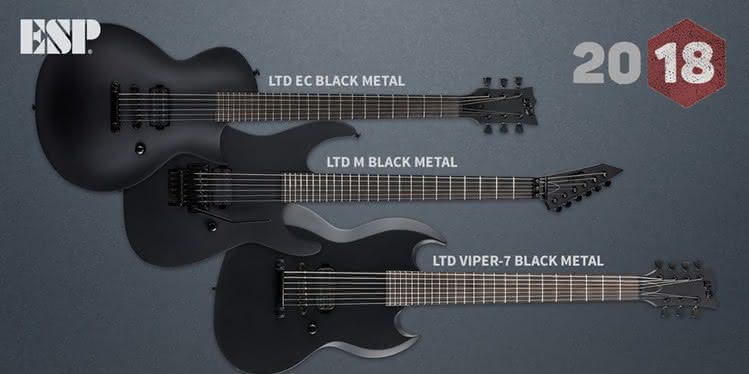 ESP: Nowa seria LTD Black Metal