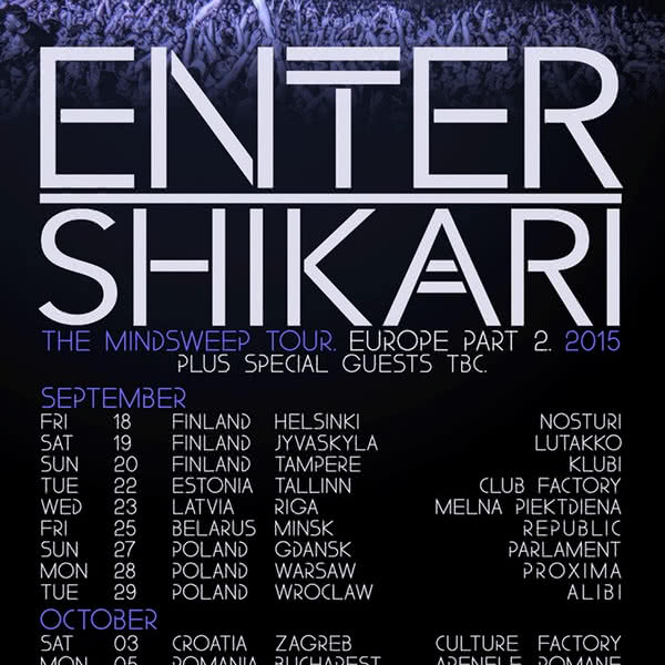 Enter Shikari na trzech koncertach w Polsce