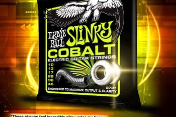 Struny Ernie Ball Cobalt Slinky dostępne w nowej dostawie Music Info