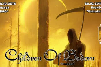 Children of Bodom na dwóch koncertach w Polsce